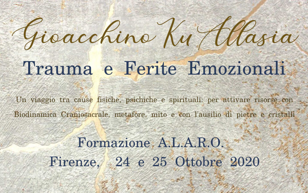 Craniosacrale a Firenze con Gioacchino Ku Allasia